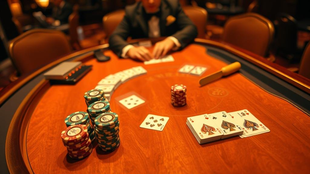 บรรยากาศคาสิโนยุโรปที่ผู้เล่นกำลังเดิมพันบาคาร่า