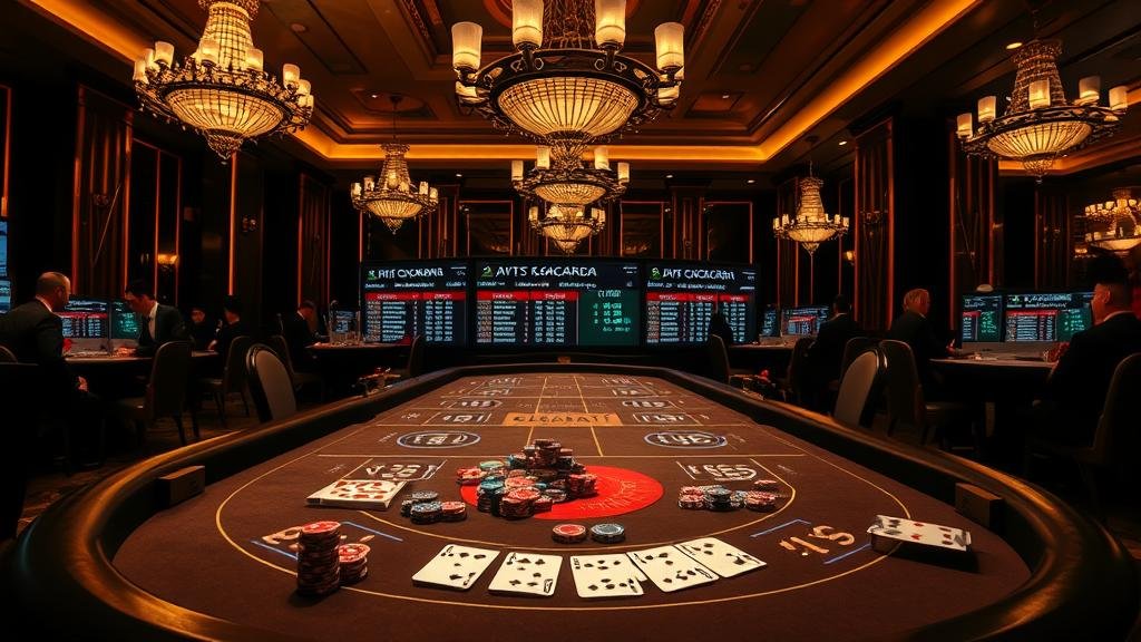 การวางเดิมพันในเกมบาคาร่า