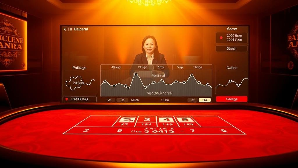 หน้าจอเกมบาคาร่า Entwine พร้อมตัวเลือกเดิมพันพิเศษ