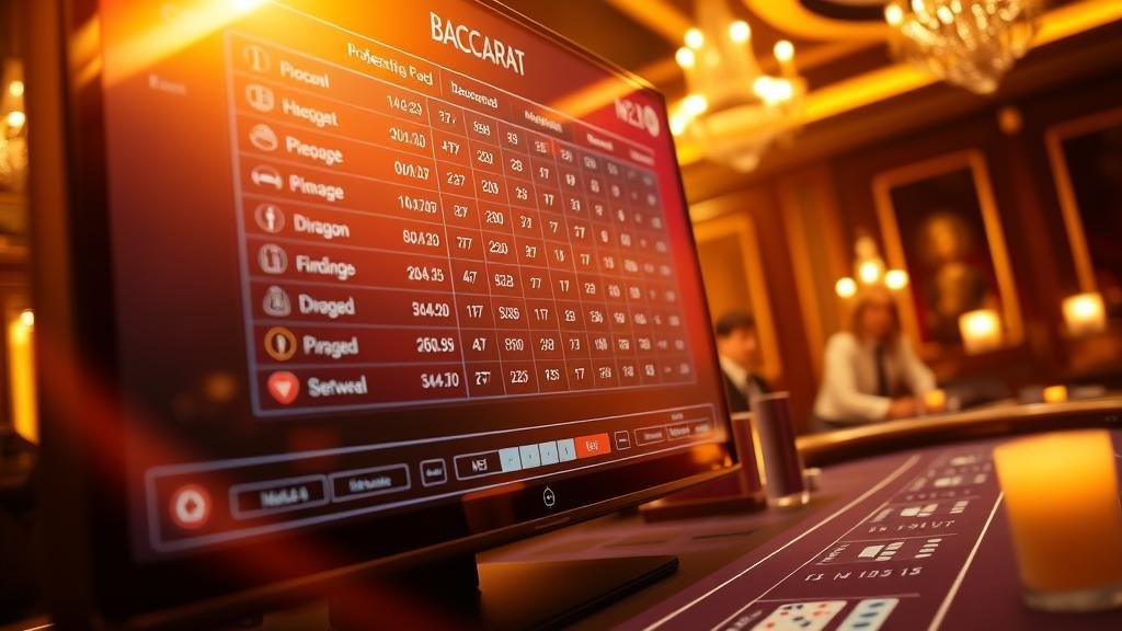 ตารางเค้าไพ่บาคาร่า