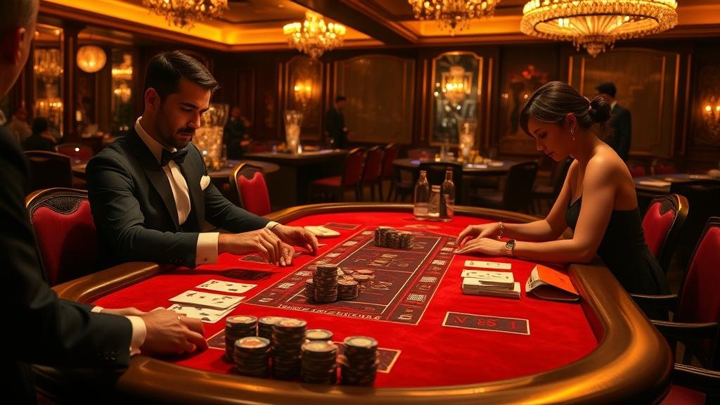 ตารางแสดงเค้าไพ่บาคาร่า