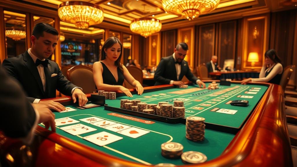 อัตราจ่ายและหน้าจอเกมบาคาร่าไลฟ์สปีด