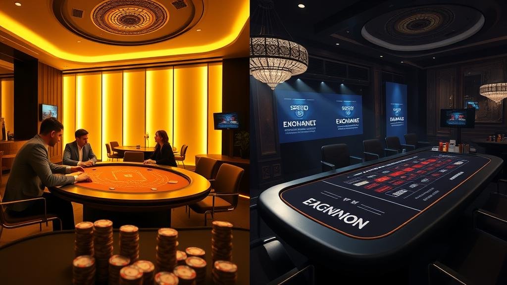 อินเทอร์เฟซบาคาร่าจากค่ายต่างๆ