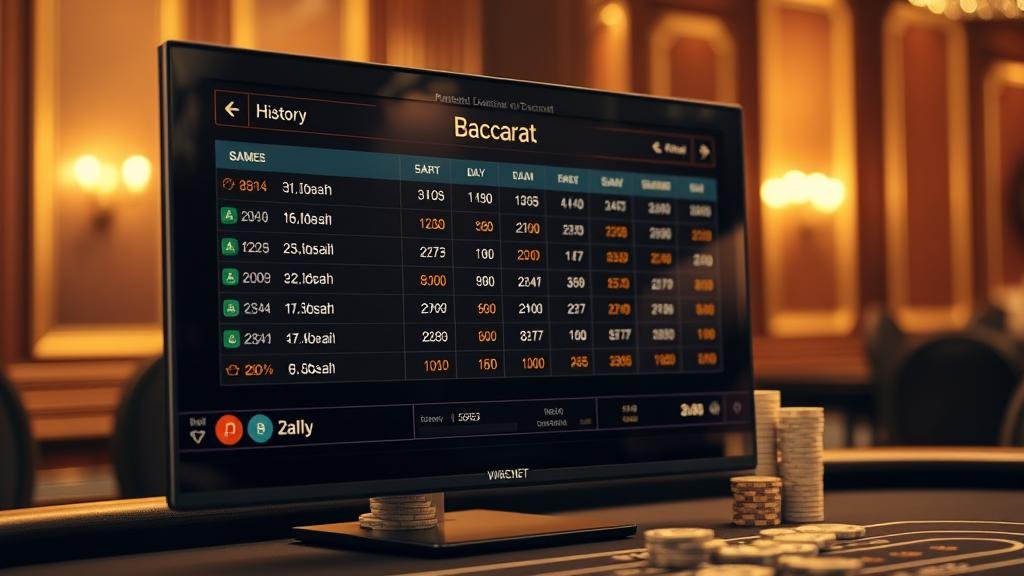 ตารางเค้าไพ่บาคาร่า