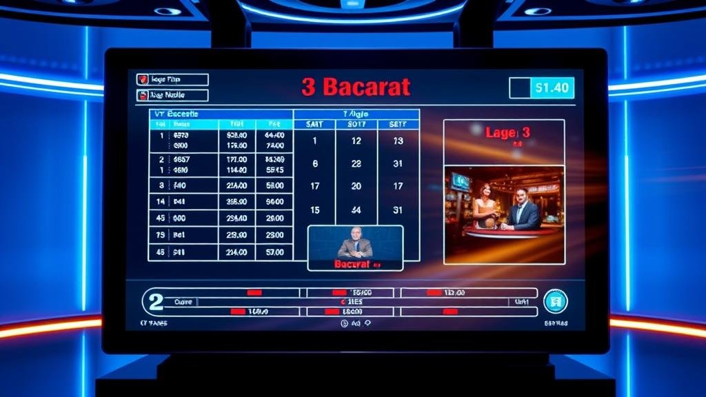 ภาพหน้าจอเกมบาคาร่าไลฟ์สปีดจาก Pragmatic Play Live