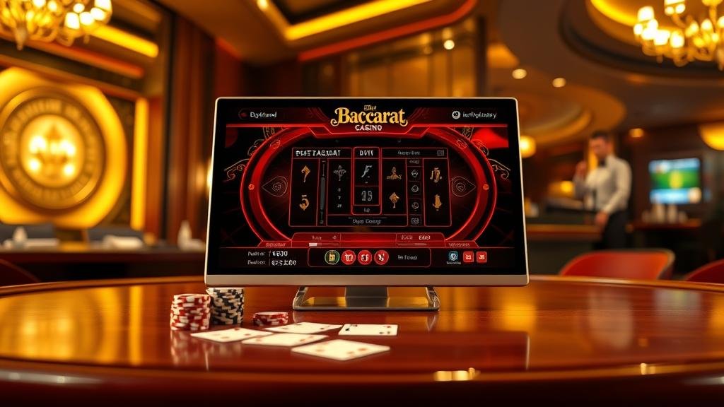 ตัวอย่างเค้าไพ่ถนนเล็กในบาคาร่า