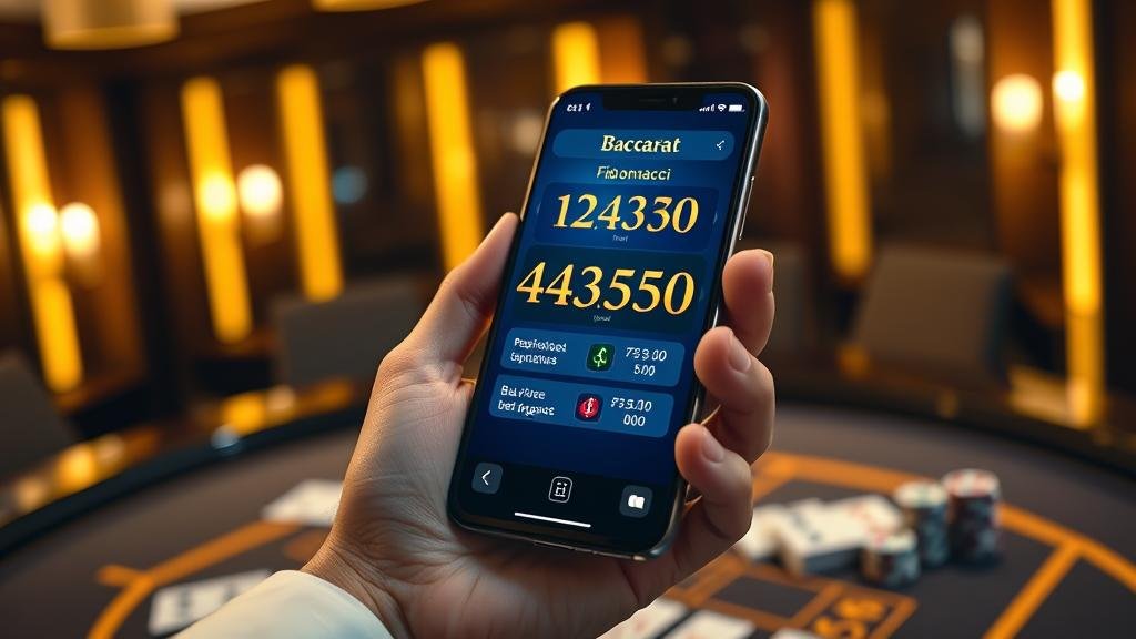 การเล่นบาคาร่าอย่างมีสติบน iPad