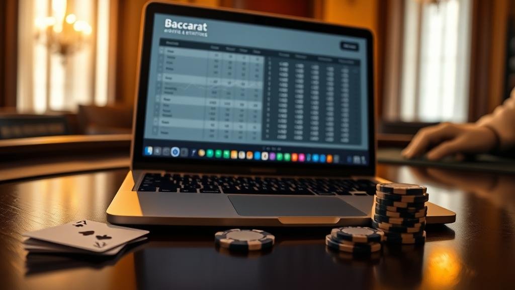 การวิเคราะห์กลยุทธ์บาคาร่าบน MacBook