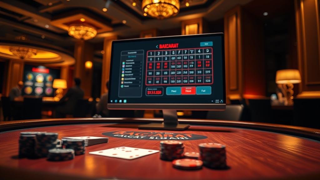 กราฟแสดงอัตราจ่ายบาคาร่า