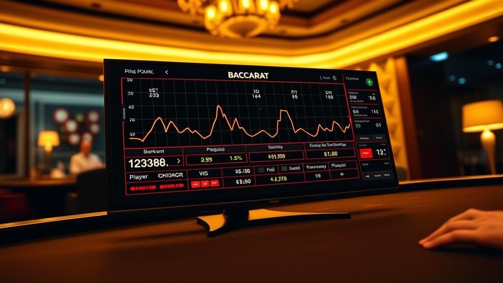 การวิเคราะห์สถิติบาคาร่าด้วยแท็บเล็ต