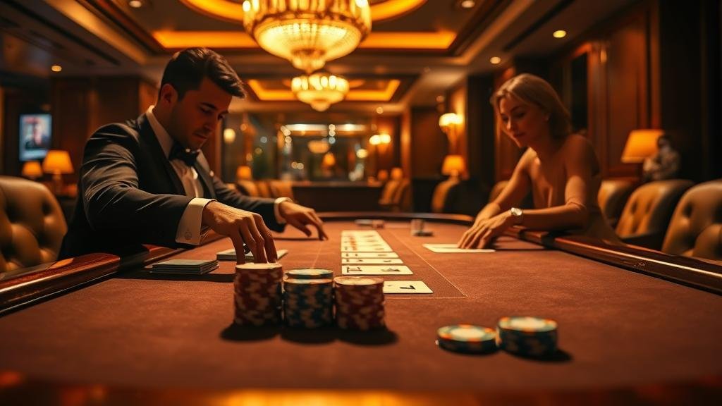 ไพ่บาคาร่าในมือพร้อมลุ้นผล