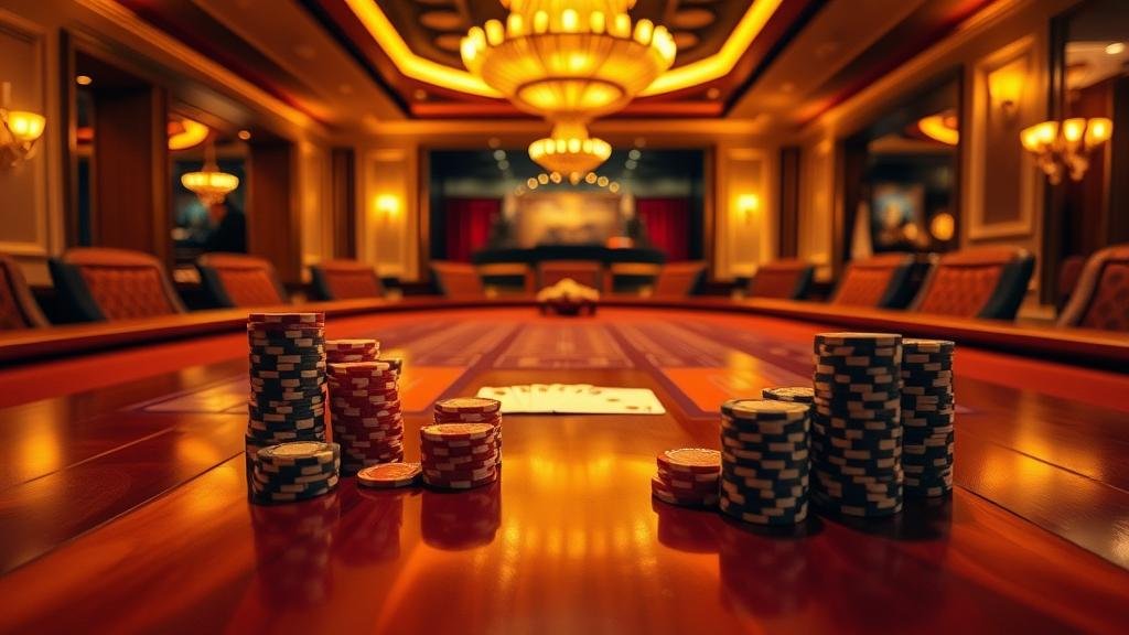 ตัวอย่างเค้าไพ่บาคาร่าสลับยาวบนหน้าจอ