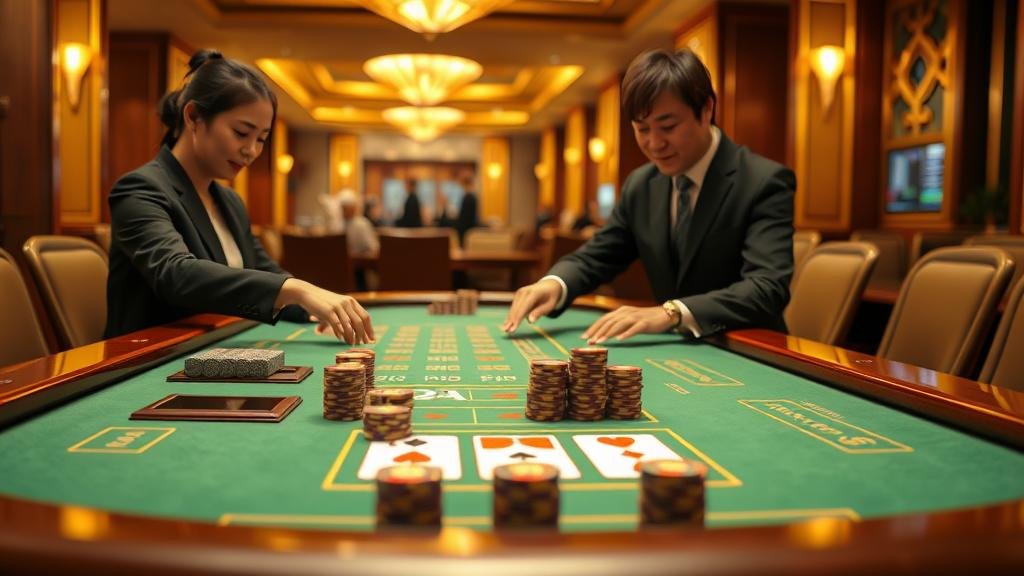 ห้องบาคาร่าสด Playtech สไตล์เอเชีย