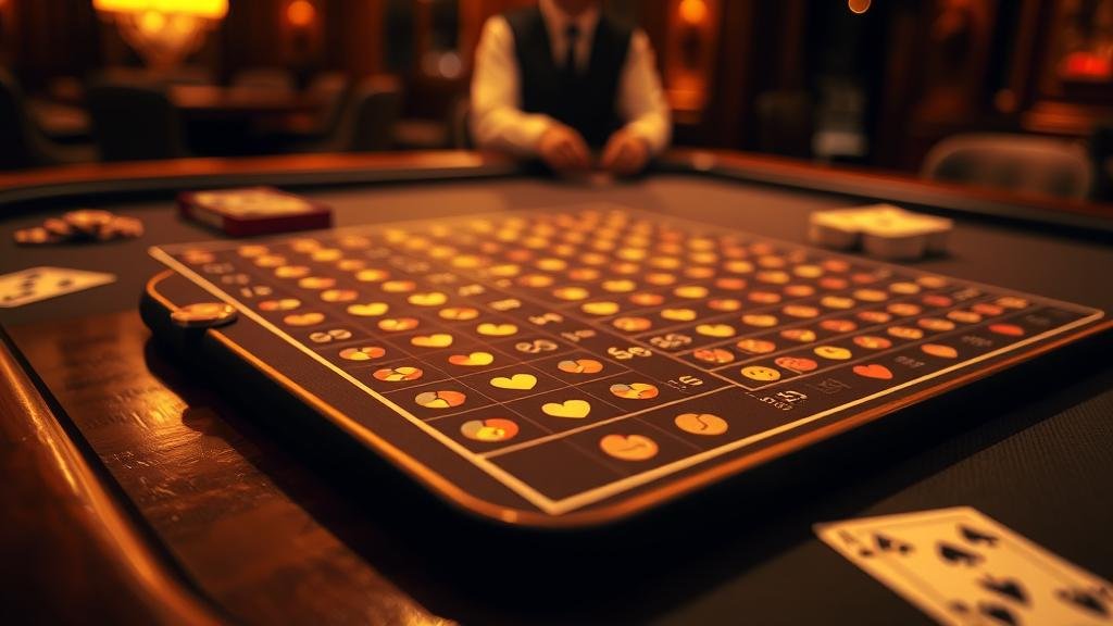 ตารางแสดงสูตรเดินเงินบาคาร่า