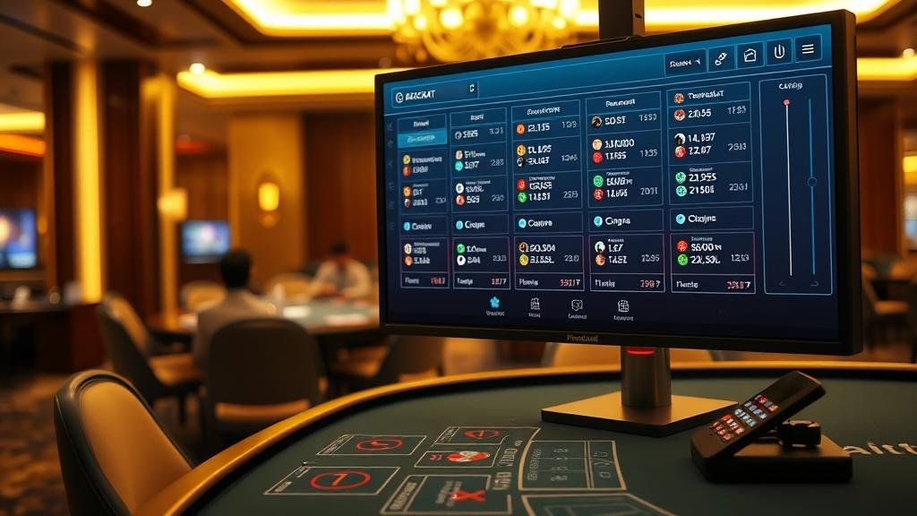 การแสดงผลเค้าไพ่บาคาร่า Big Road และ Bead Road