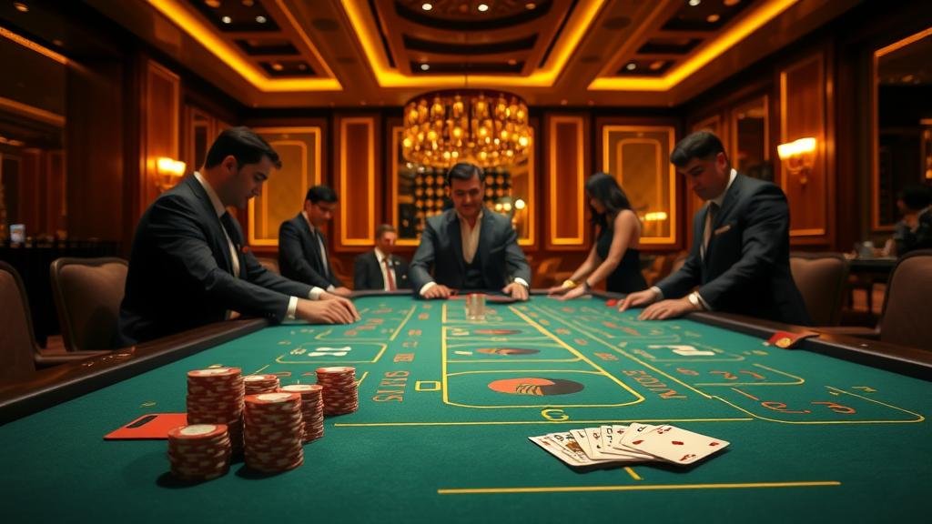 ภาพประกอบระบบการเดินเงินบาคาร่า