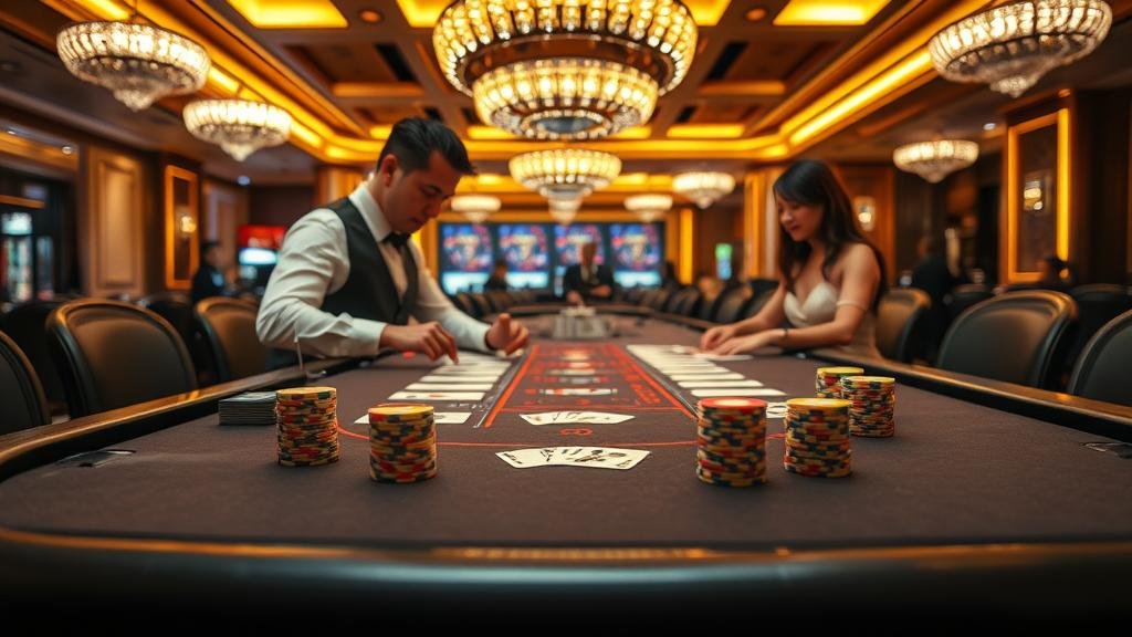 การวิเคราะห์สถิติห้องบาคาร่าบนแท็บเล็ต