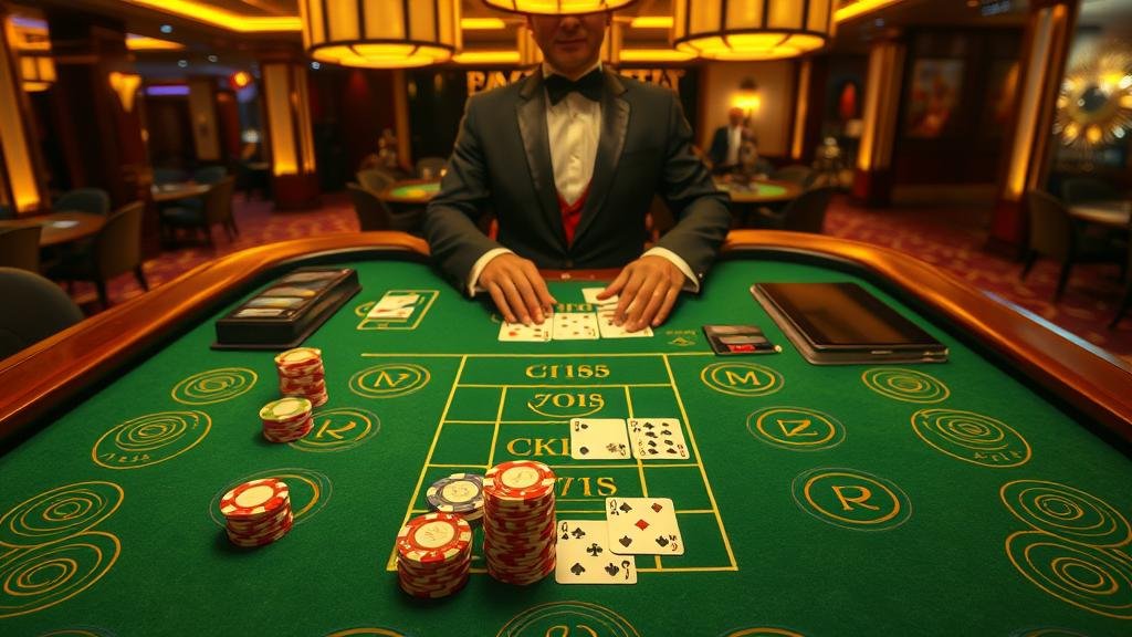 การวางเดิมพันในเกมบาคาร่า