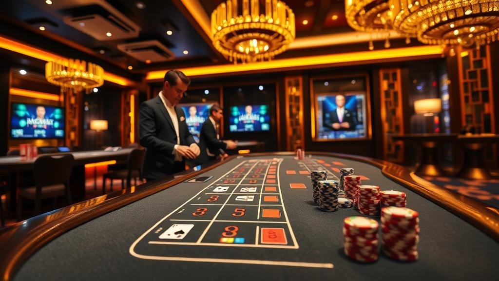 การเล่นบาคาร่าสดในสตูดิโอสไตล์ยุโรป