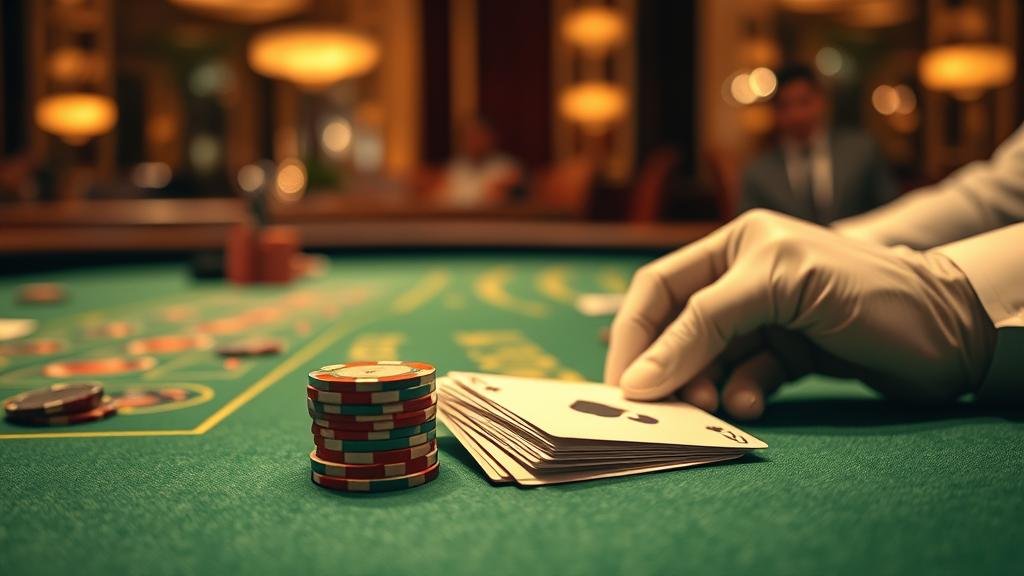 โต๊ะบาคาร่าสดพร้อมดีลเลอร์