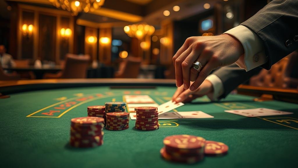 อินโฟกราฟิกแสดงเทคนิคบาคาร่า