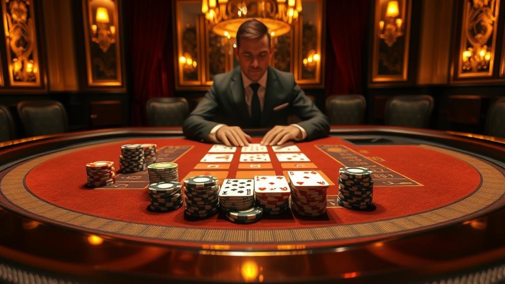 อินเทอร์เฟซเกมบาคาร่าดิจิทัลที่ชัดเจน