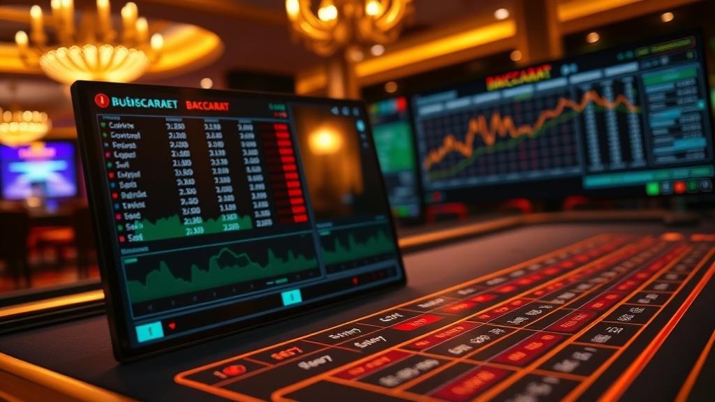 อินโฟกราฟิกแสดงรูปแบบเค้าไพ่บาคาร่าต่างๆ