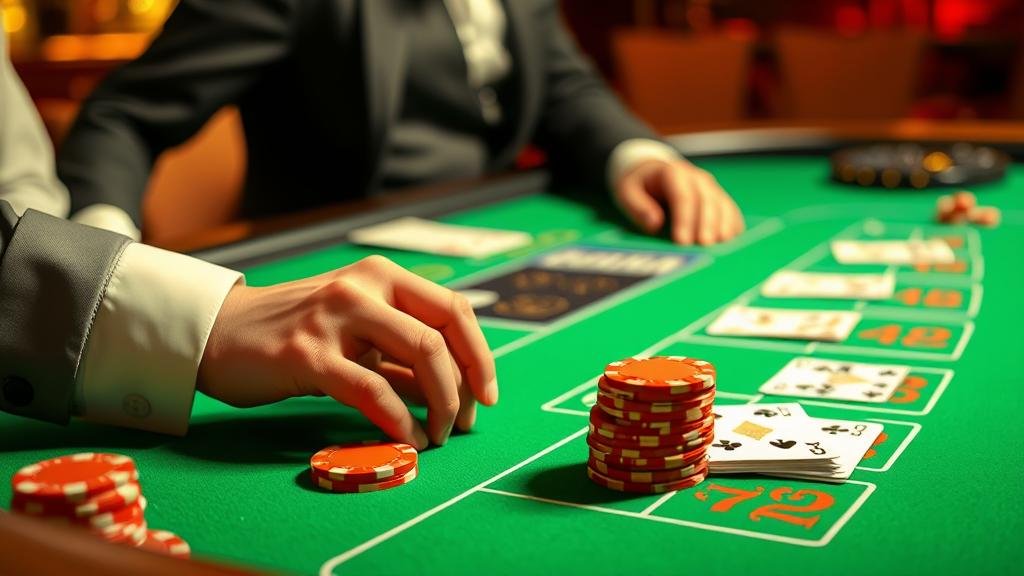 ตารางแสดงเค้าไพ่บาคาร่า