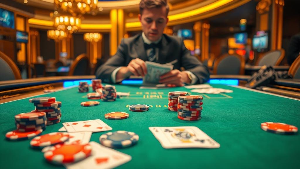 หน้าจอเกมบาคาร่าสดจากค่าย Ezugi และ BBIN