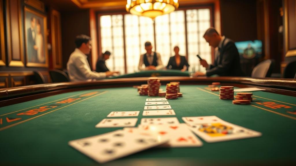 ตัวอย่างตารางเค้าไพ่บาคาร่าแบบต่างๆ