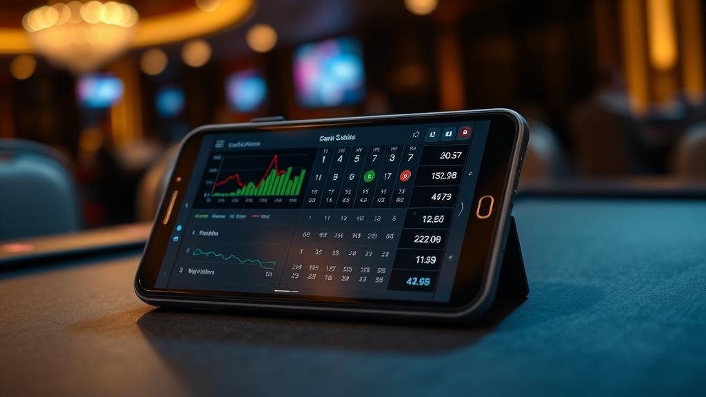 การวิเคราะห์สถิติบาคาร่าบน iPhone