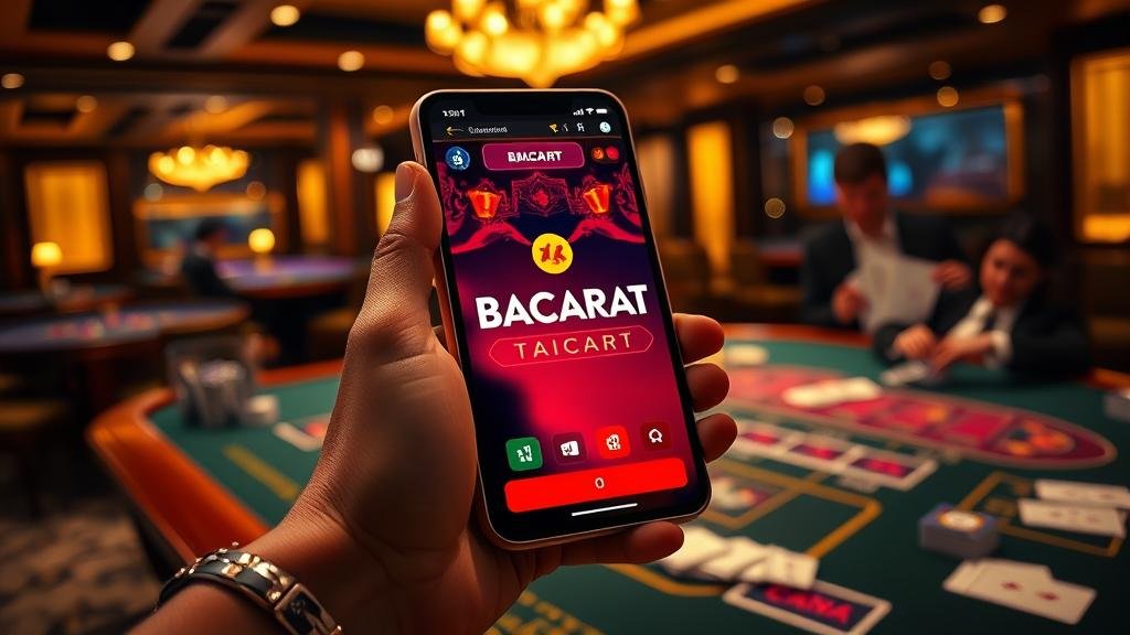 การวิเคราะห์เค้าไพ่บาคาร่าบนแท็บเล็ต