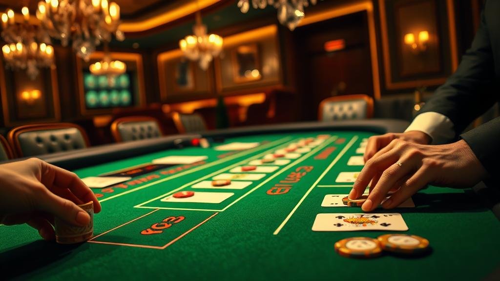 หน้าจอเกมบาคาร่าบนเดสก์ท็อปพร้อมปุ่มทดสอบสูตรและบันทึกผล