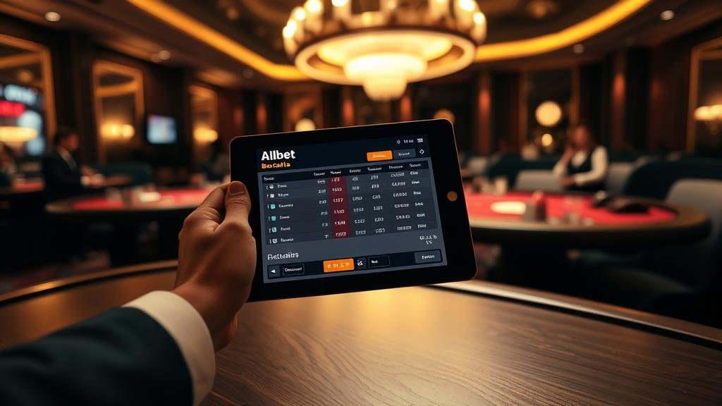 การวิเคราะห์สถิติสดในเกมบาคาร่า Allbet