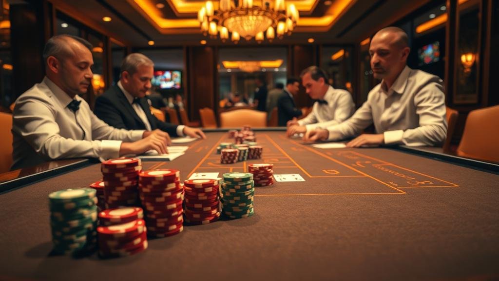 อินโฟกราฟิกแสดงสูตรบาคาร่า