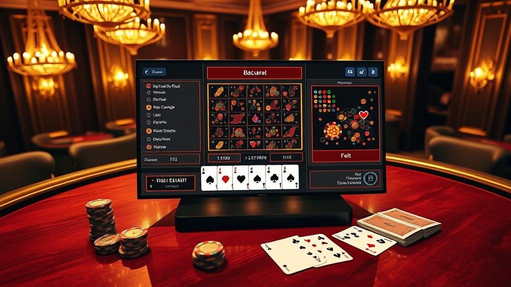 เปรียบเทียบหน้าจอ บาคาร่า ค่าย SA และ AE