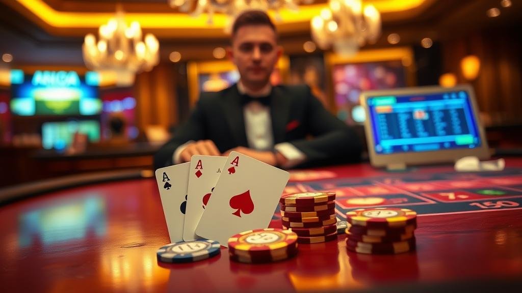 ภาพประกอบเทคนิคการอ่านเค้าไพ่บาคาร่า