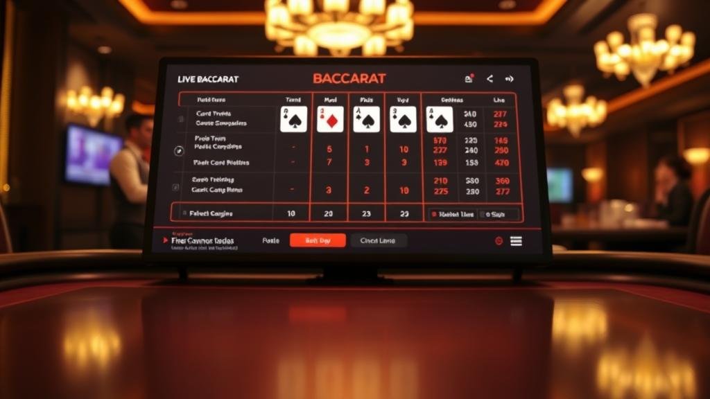 หน้าจอเกมบาคาร่า PragmaticPlay Live คุณภาพสูง