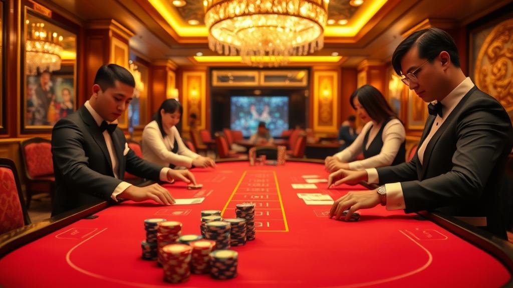 เปรียบเทียบห้องบาคาร่า AsiaGaming และ WM