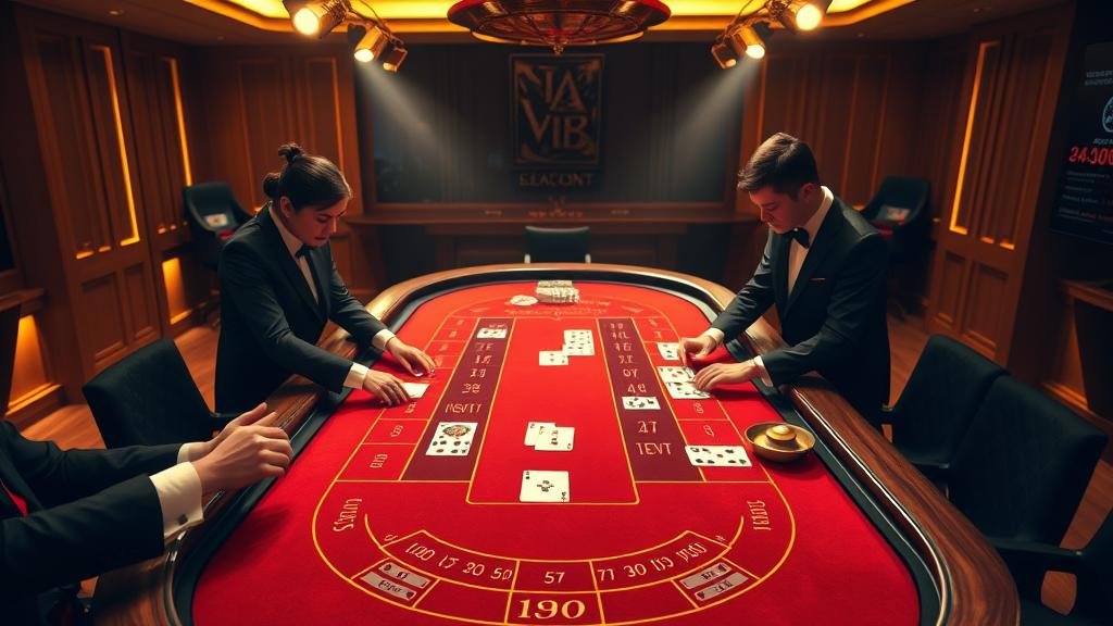 ห้องบาคาร่า WM และ AllBet ที่มีสไตล์แตกต่างกัน