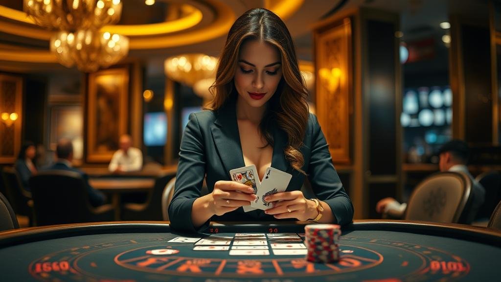 หน้าจอแสดงสถิติและผลการออกไพ่บาคาร่าบนมือถือ