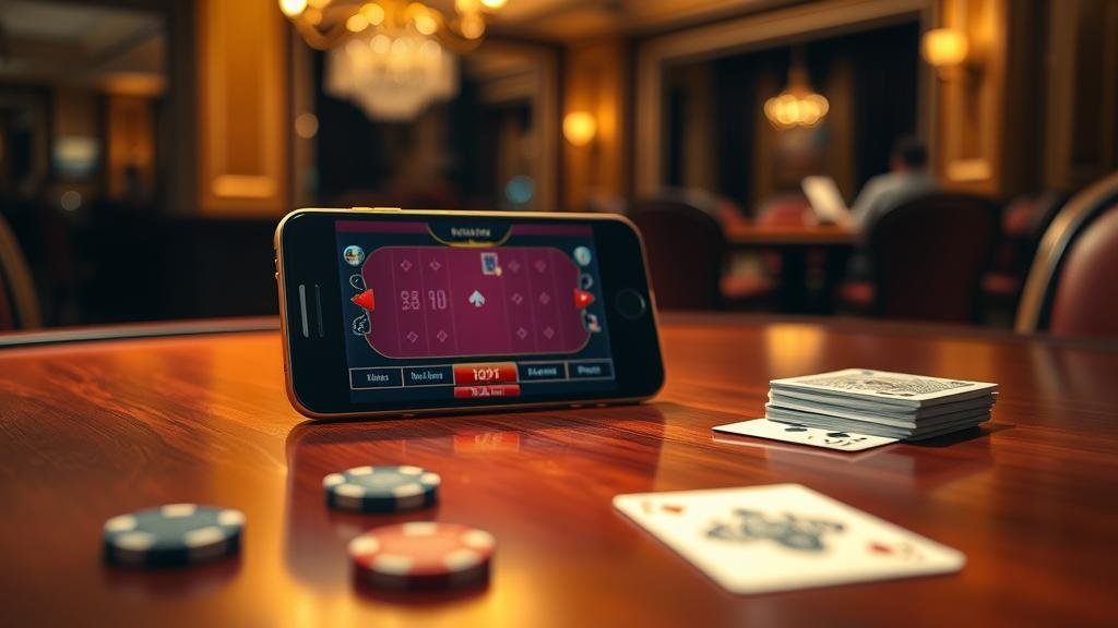 การอ่านเค้าไพ่บาคาร่าบนมือถือ