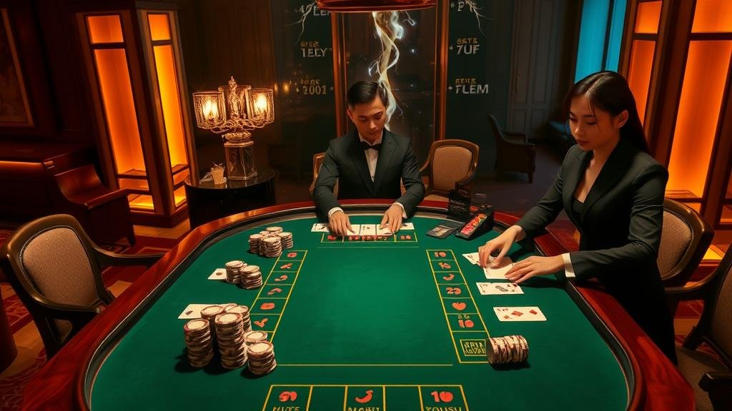 ภาพประกอบเทคนิคการเดินเงินบาคาร่าขั้นสูง