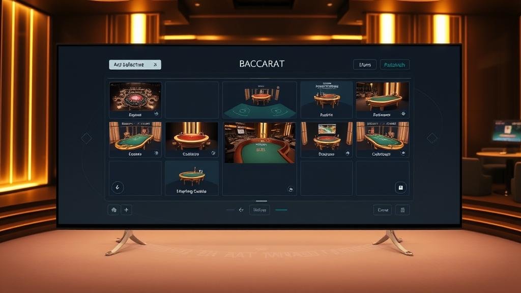 ตารางแสดงเค้าไพ่บาคาร่ารูปแบบต่างๆ