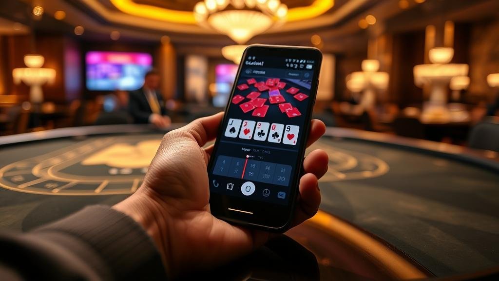 ตารางสถิติบาคาร่าบนหน้าจอมือถือ