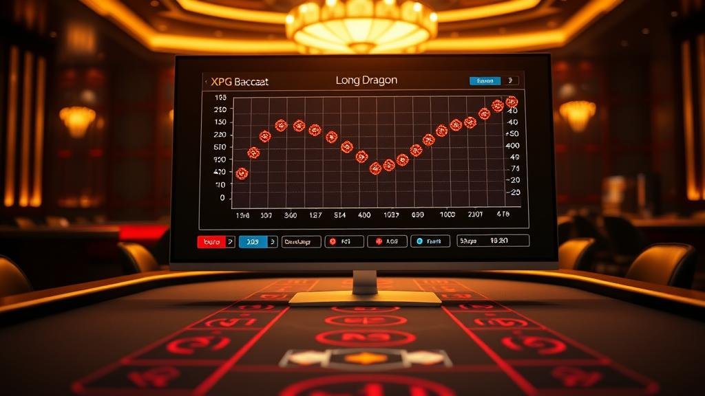 บรรยากาศการเล่นบาคาร่า XPG ยามค่ำคืน