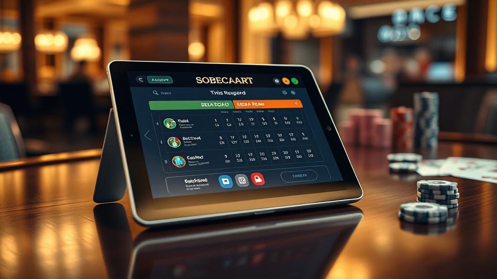 ตัวอย่างการอ่านมังกรบนสกอร์บอร์ดบาคาร่ามือถือ Android