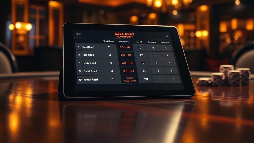 การวิเคราะห์บาคาร่าด้วยงบสูงบนเดสก์ท็อป