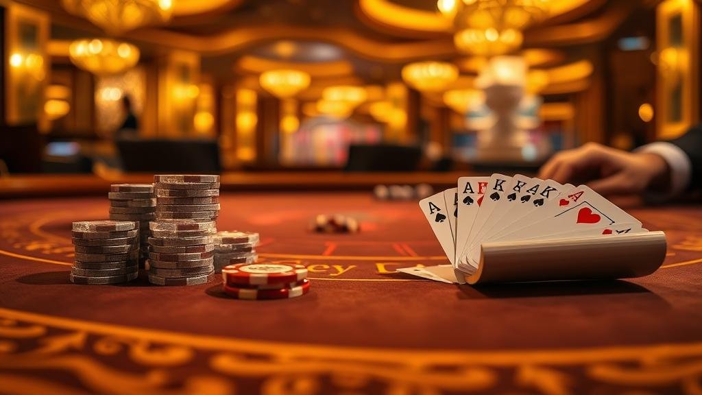 หน้าจอเกมบาคาร่า BG พร้อมตัวเลือกการเดิมพัน