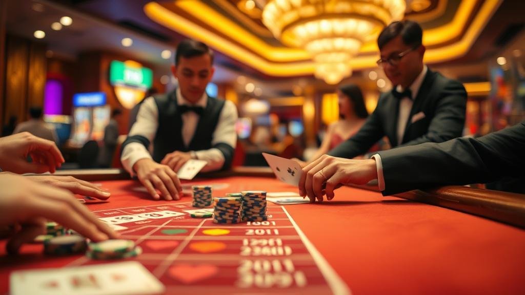 การอ่านเค้าไพ่บาคาร่าตอนกลางคืน